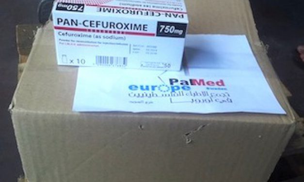 2000 Antibiotic tubes offered to MOH in Gaza